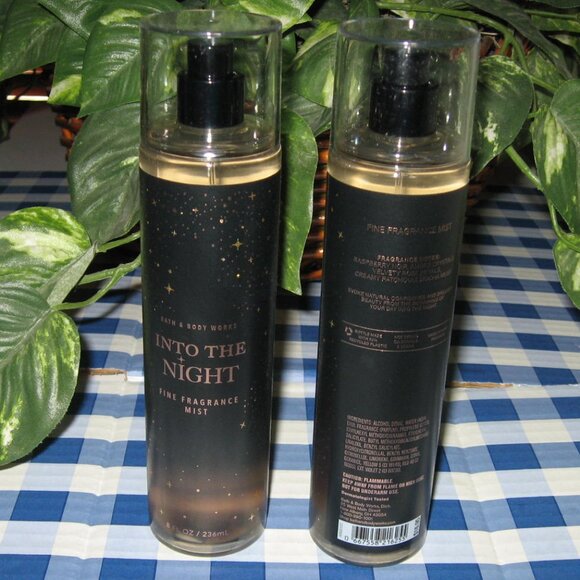 BBW Into The Night Fine Fragrance Mist Lot of 2 NEW - Picture 1 of 2
